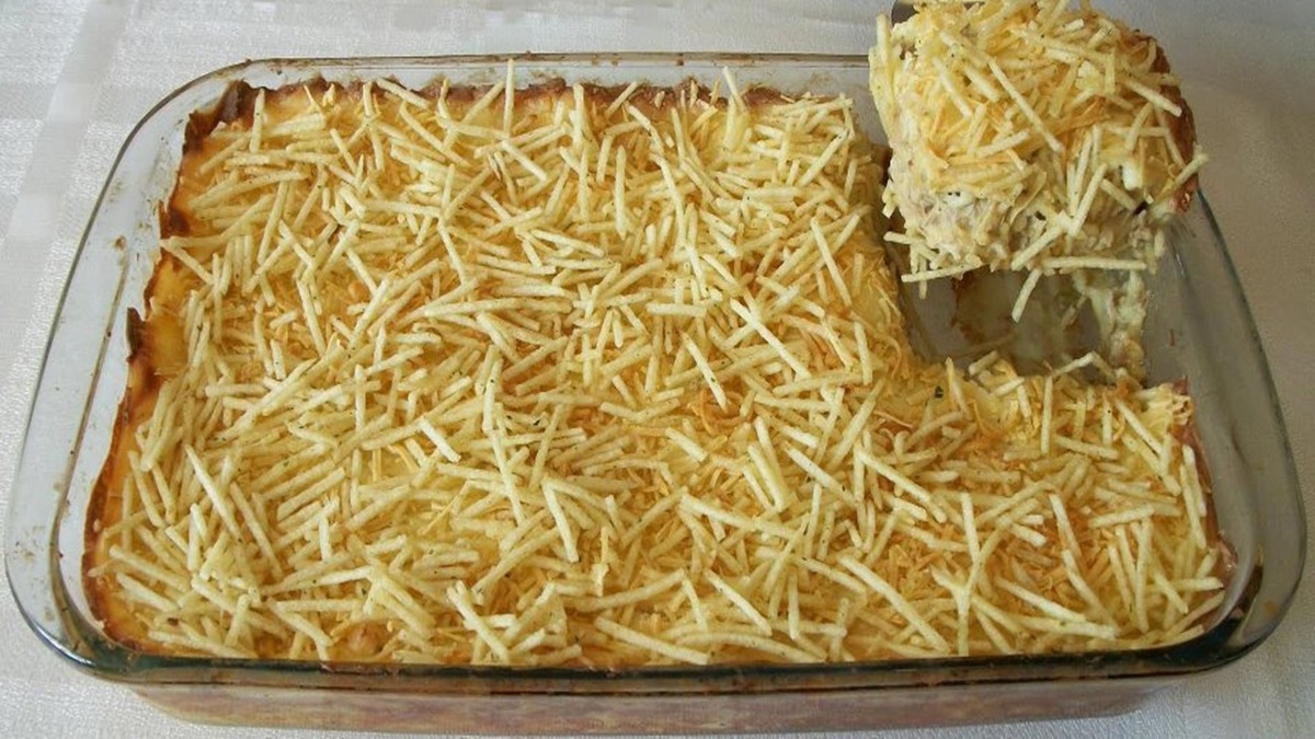 Fricasse de frango cremoso e gostoso!