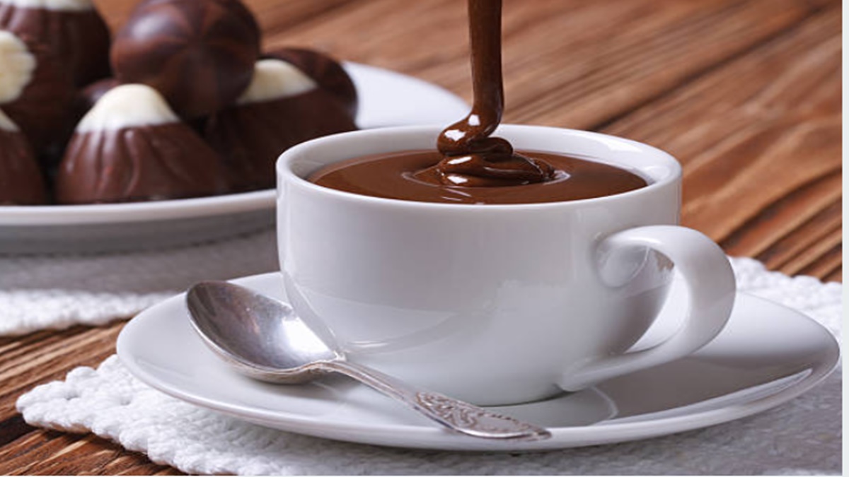 Receita de chocolate quente cremoso