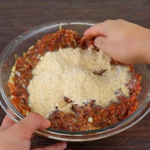 COMO FAZER CARNE MOIDA RECHEADA FÁCIL E RÁPIDO