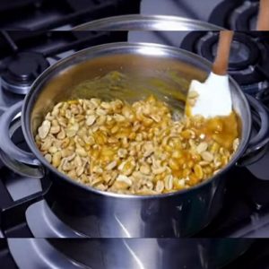 como fazer pé de moleque caseiro