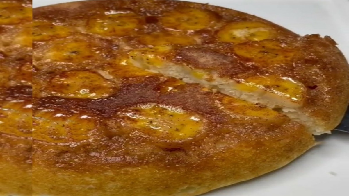Receita de Bolo de Banana na Frigideira