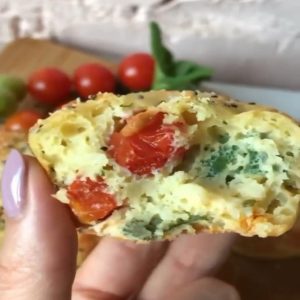 MUFFIN FIT DE QUEIJO