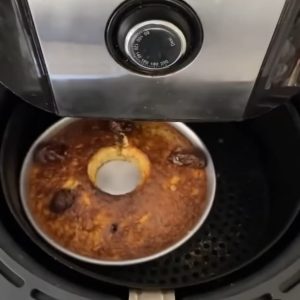 PASSO A PASSO DE COMO FAZER BOLO DE BANANA FIT NA AIRFRYER