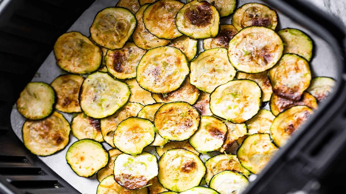Receita de Chips de Abobrinha na Airfryer