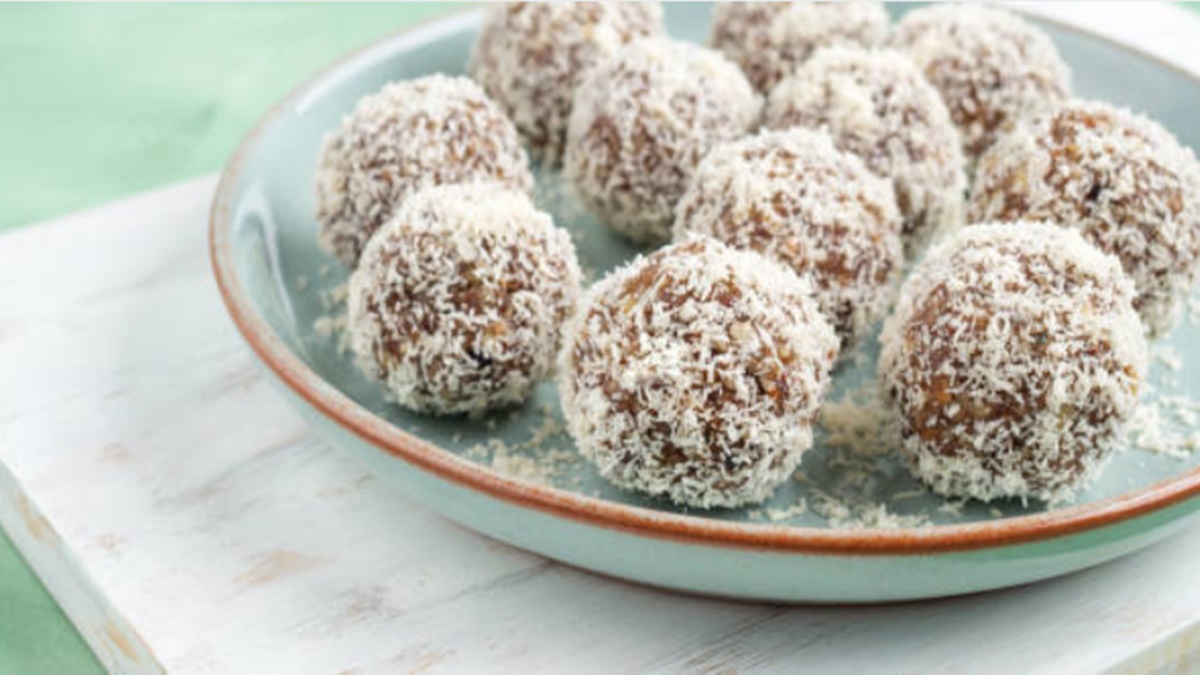 Receita de Docinho de Damasco Fit com Coco