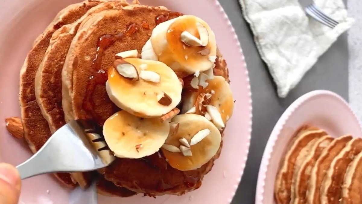 Receita de Panqueca de Banana