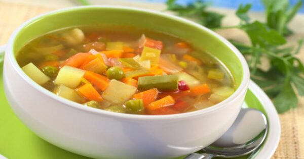 Receita Sopa Fit de Legumes