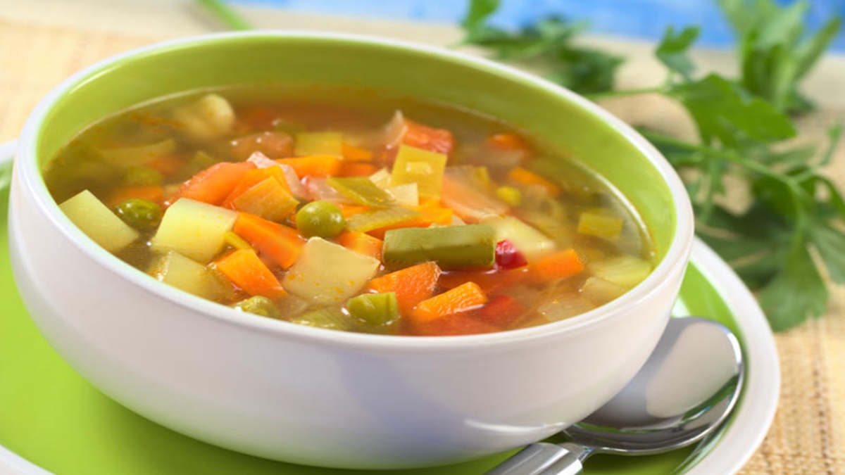 Receita Sopa Fit de Legumes